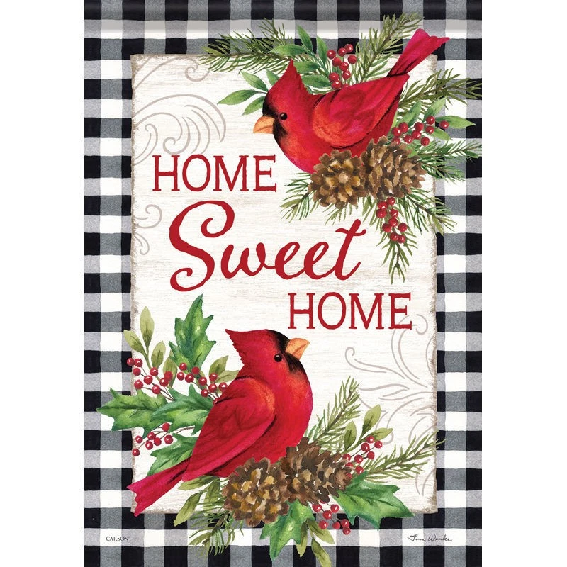 Bandeira de jardim Carson - Home Sweet Home - 53604 - Imagem 1 de 1