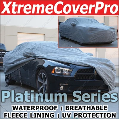 Dodge Charger 2006 2007 2008 2009 2010 cubierta impermeable para auto con bolsillo espejo gris Foto 1 de 4