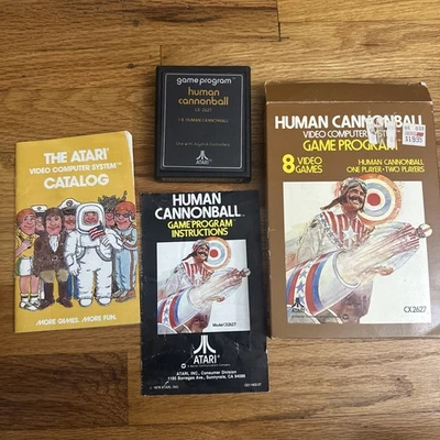 Human Cannonball, Atari 2600, Game, Manual & Box - Image 1 of 4