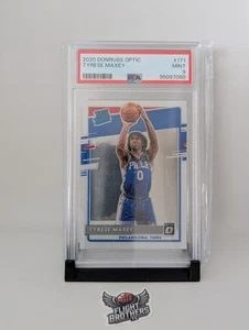 TYRESE MAXEY PSA 9 RC 2020-21 Panini Donruss Optic #171.1 Rated Rookie 76ers - Bild 1 von 9