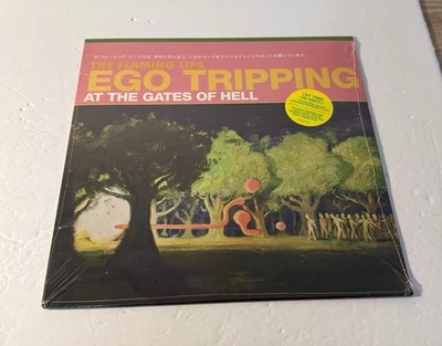 THE FLAMING LIPS Ego Tripping at The Gates of Hell Glow in the Dark Green Sealed - Image 1 of 3