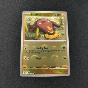Stunfisk (Poke Ball Pattern) 035/086 Sv: White Flare Holo Pokemon Tcg Card - Picture 1 of 2