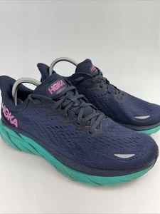 Hoka One One Clifton 8 1119394/OSAT Womens Running Shoes Size 10.5D Outer Space - Picture 1 of 15