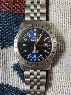 Glycine Airman 2000 Wristwatch Model 3764. Automatic Men's Watch - Image 1 of 4