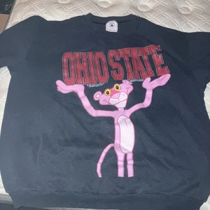 1990s Ohio State Pink Panther Sport Swear Shirt Extra Large - Bild 1 von 6