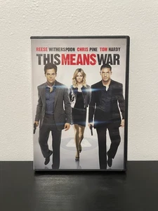 This Means War DVD Movie Tom Hardy Reese Witherspoon Action Spy Romance ￼2012 - Picture 1 of 4