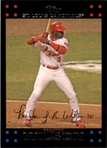 2007 Topps Preston Wilson St. Louis Cardinals #8