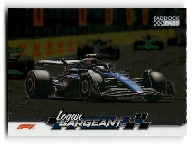 2024 Topps Paddock Pass Formula 1 - Chrome - #50 Logan Sargeant - Image 1 of 2
