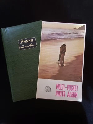 Álbum de fotos espiral pastor vintage nuevo de colección sin usar contiene 96 fotos 3,75"x5,25"  Foto 1 de 4