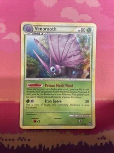 Pokemon Card Venomoth Triumphant Holo Rare 11/102 Near Mint - Picture 1 of 2