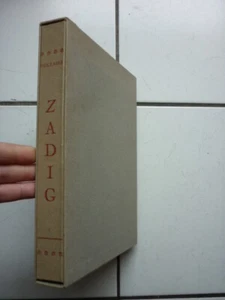 VOLTAIRE / ZADIG /   ILLUSTRATIONS  MAUGE / EDITION LEDRU / NUM   995 EX  - Imagen 1 de 11