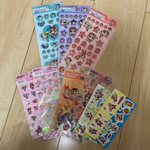 The Powerpuff Girls Seal Sticker 9er Set unbenutzt selten - Bild 1 von 7