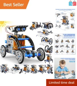 Creative DIY Solar Robot Building Kit - Educational Science Toys for Ages 8-12 - Picture 1 of 9