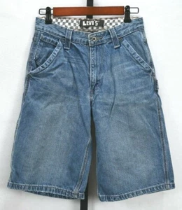 Levi's wide leg jean shorts size 16 reg 28" waist  - Picture 1 of 3