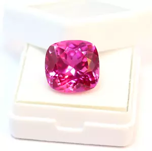 Pietra Preziosa Zaffiro Rosa Sfaccettata Naturale Non Riscaldata 6,70 Ct Sri Lanka Taglio Cuscino - Foto 1 di 8