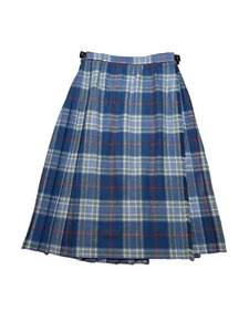 Falda escocesa vintage tartán Murray Brothers talla 14 para mujer 100 % lana hecha en Escocia - Imagen 1 de 10