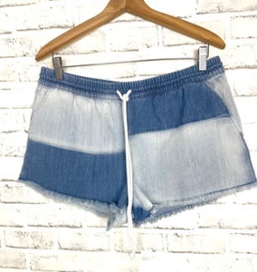 Aerie Women's Shorts Size L Large  Raw Hem Pull On Bohemian - Picture 1 of 8