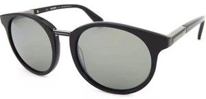 Harley Davidson Round Sunglasses Black Gunmetal/ Silver Mirror Lenses HD2004 01A - Picture 1 of 4