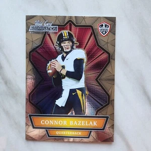 ๐ 2021 Wild Card Allumination Collegiate Edition Connor Bazelak QB NICE โญ๏ธ๐ - Picture 1 of 2