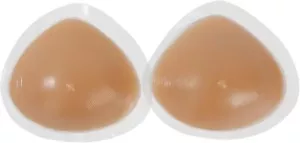 Triangle Silicone Breast Forms Enhancers Mastectomy Prosthesis Bra Inserts Pads - Picture 1 of 5
