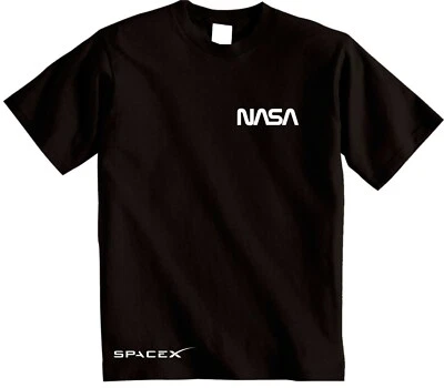 NASA SpaceX T-shirt Falcon, SPACE Agency tee  SpaceX Elon Musk T Shirt Unisex - Image 1 of 4
