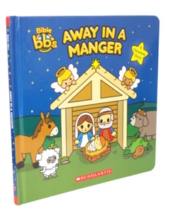 Scholastic Bible bbs Away in a Manger Picture Book - Imagen 1 de 5