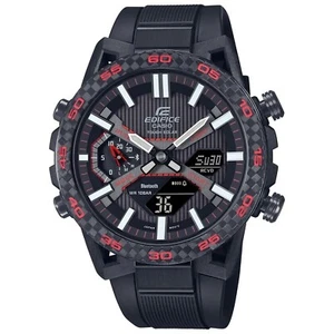 CASIO EDIFICE SOSPENSIONE ECB-2000PB-1A Tough Solar Bluetooth Carbon Case Watch - Picture 1 of 8