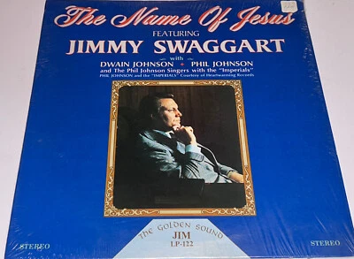 Jimmy Swaggart The Name Of Jesus Gospel Music Vinyl Lp 122 Vinyl LP 22S22 - Image 1 of 4