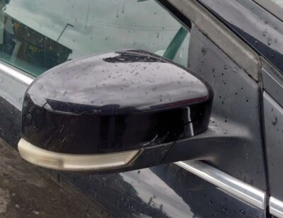 FORD FOCUS MK3 2011 - 2017 OS DRIVER WING MIRROR UNIT PANTHER BLACK  - Image 1 of 3