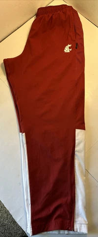 TEAM ISSUE Nike Dri-Fit WSU Washington State Cougars OnField Pants Joggers XXL Cover