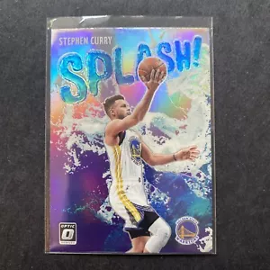 2021-22 Panini Donruss Optic - Splash! Stephen Curry #1 Purple Prizm Holo - Picture 1 of 2