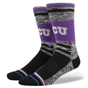 Texas Christian University TCU Horned Frogs Stance Herren Varsity Socken Größe LG - Bild 1 von 3