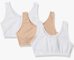 Fruit of the Loom Womens Built Up Tank Style Sports Bra - 46 - Picture 1 of 6