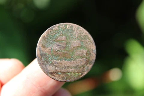 Canadian/English colonial token coin, North America, Commerce, 1781 Cover