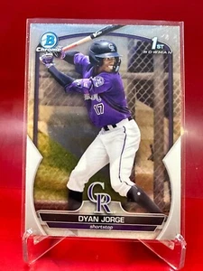 Dyan Jorge 2023 Bowman Chrome 1st Bowman #BCP-22 - Picture 1 of 2