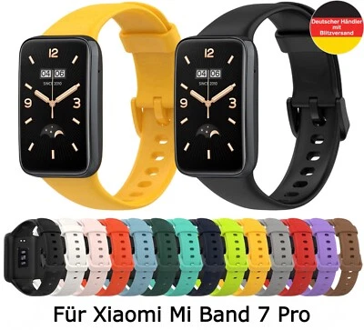 Xiaomi 7 Pro Silikon Mi Band Uhrenarmband Smart Watch Sport Ersatzband Uhr - Bild 1 von 4