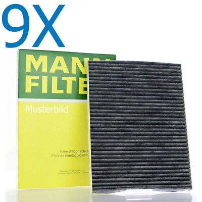 9x Filtro Uomo Filtro Abitacolo Filtro Antipolline Peugeot 206 CC Posteriore SW - Immagine 1 di 2