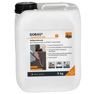 Bitumen Voranstrich, Haftgrund, Grundierung, Bitumenemulsion Dobau Duo 5 kg  - Bild 1 von 3