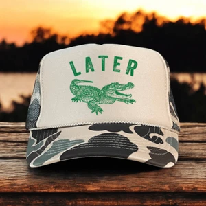 Cappello camionista classico in schiuma Gator estivo country Later - Foto 1 di 7