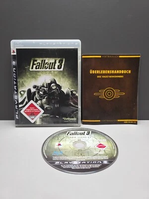 FALLOUT 3 + ANLEITUNG SONY PLAYSTATION 3 PAL KOMPLETT OVP CIB PS3 USK 18 - Bild 1 von 2