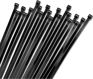 Bridas de cable negras de 11", paquete de 1000, resistencia a la tracción de 50 libras - amarre de cremallera de alta resistencia... - Imagen 1 de 1