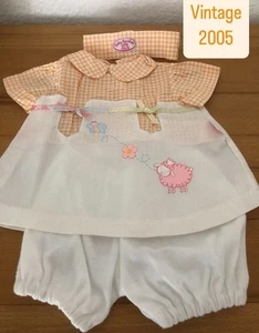 Baby Annabell Kleid-3 Teile Kleid-Höschen und Stirnband-VINTAGE 2005-NEUWERTIG! - Bild 1 von 3