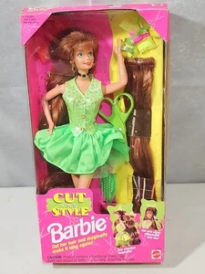 1994 Cut and Style Barbie Doll Red Hair #12644 NRFB Vintage Mattel Toy - Picture 1 of 8