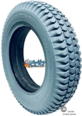 3.00-8 (14X3") FOAM FILL WHEELCHAIR TIRE (F085). FITS PRIDE AND QUICKIE CHAIRS - Image 1 of 3