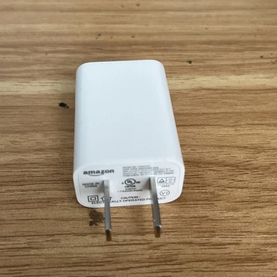 Amazon 5W USB Official OEM Charger and Power Adapter for Fire Tablets  - White - Image 1 of 2