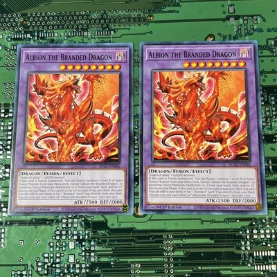 Albion the Branded Dragon - SDAZ-EN046 - Common 1st Edition Yugioh Card 2 - Image 1 of 4