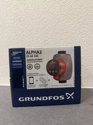 Grundfos Alpha2 25-60 Hocheffizienz-Umwälzpumpe, 180 mm (99261730) - Bild 1 von 3