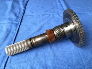 Th400 2x4 Output Shaft 9 1/4" length 2WD Oring Threaded Hole Yoke Type Turbo 400 - Picture 1 of 6