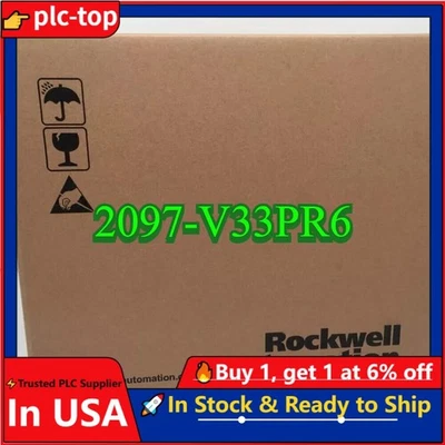 In Box Allen Bradley 2097-V33PR6 KINETIX 300  AB US Free Tax - Image 1 of 4