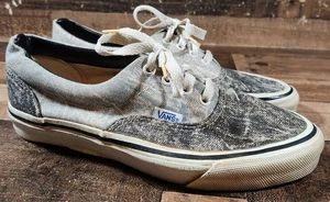 Vintage Vans Herren 6 blau grau Acid Wash Grunge Punk hergestellt in den USA 70er 80er - Bild 1 von 20